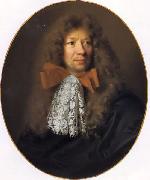 Nicolas de Largilliere Portrait of the painter Adam Frans van der Meulen. oil painting reproduction